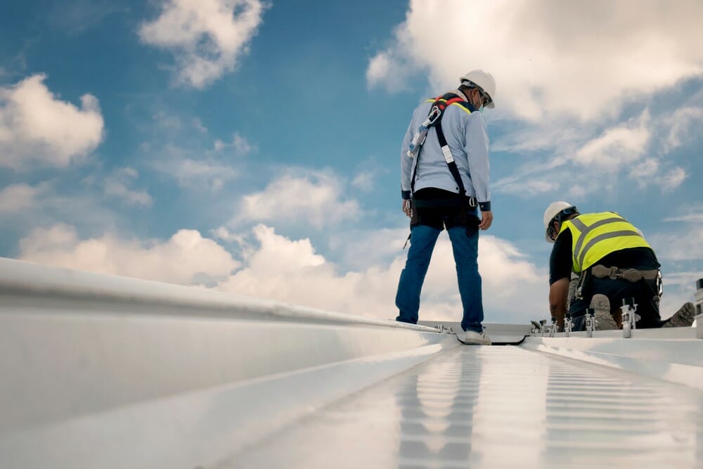Drone roof inspection