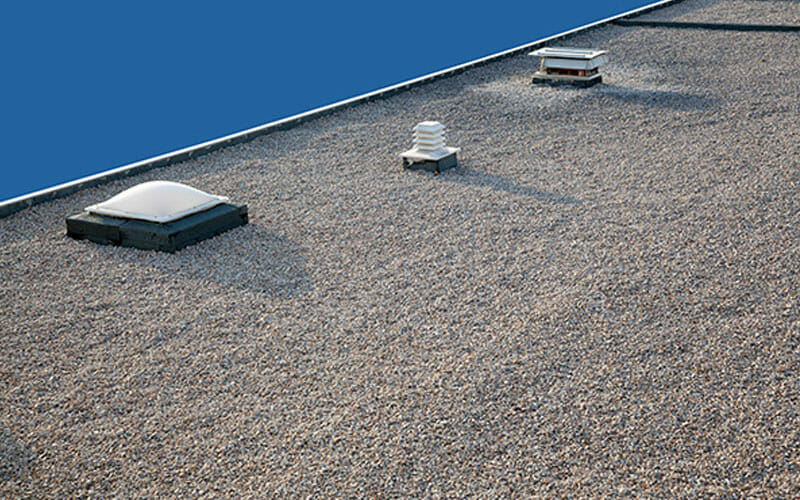 Professional repair of damaged shingles
