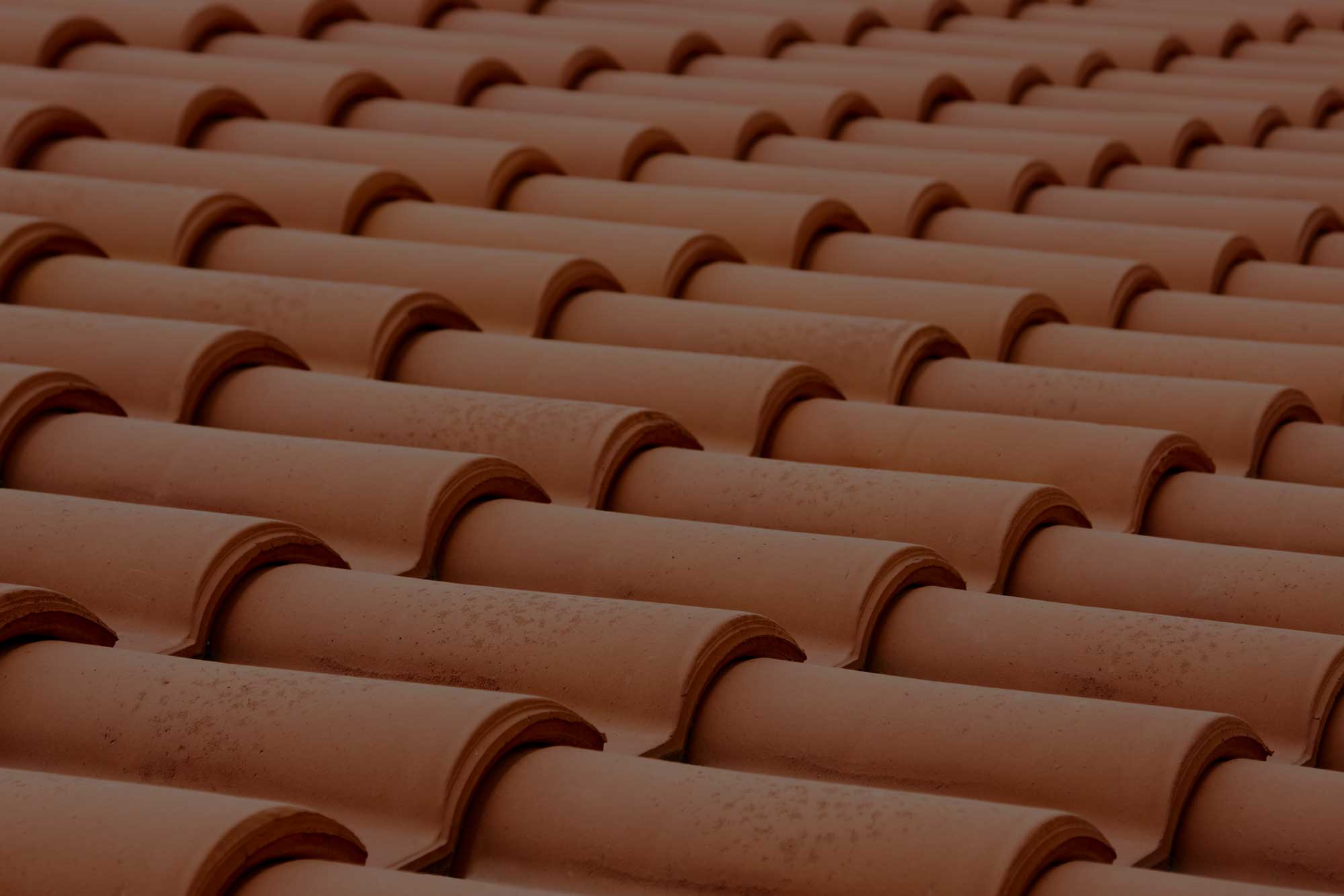 Aerial view of residential roof