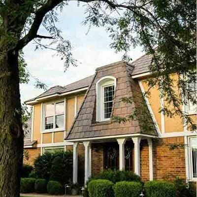Professional roofing work