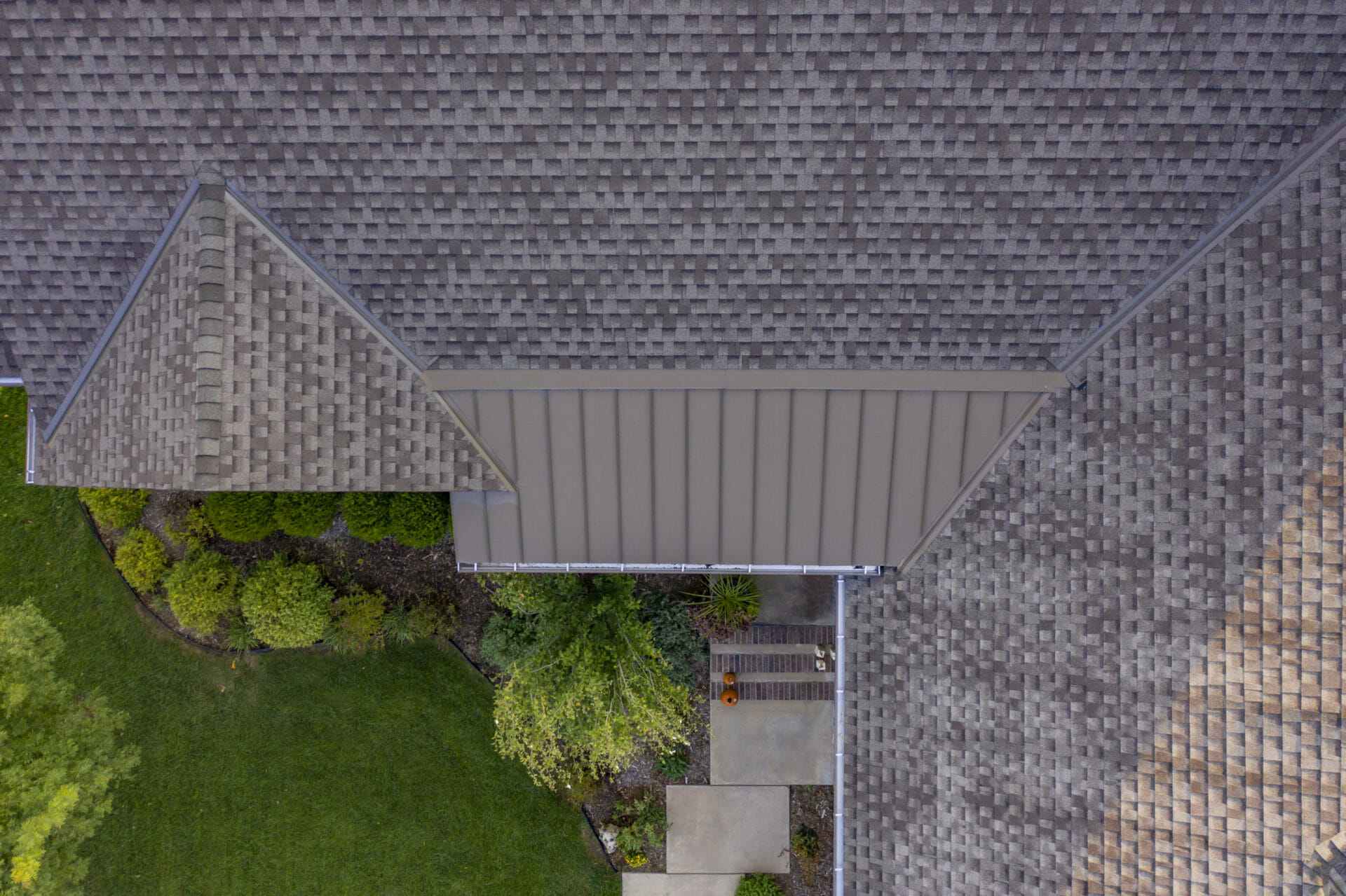 Close-up of quality shingles