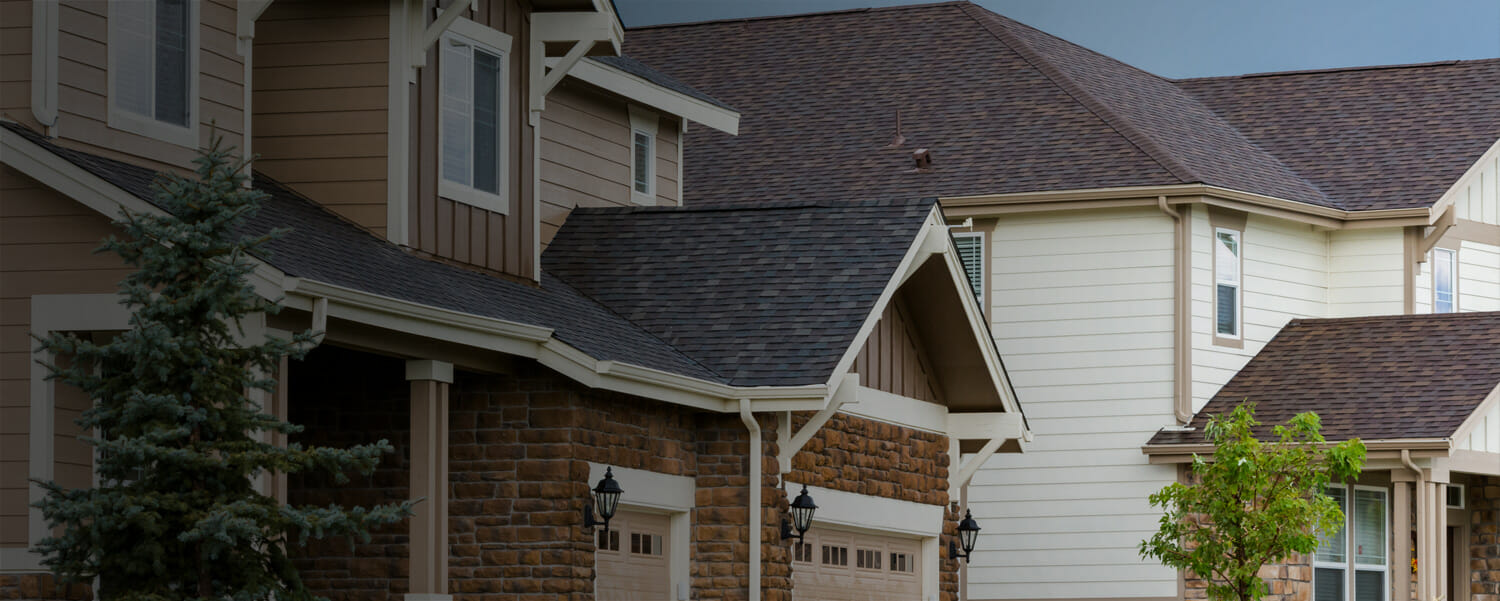 Close-up of quality shingles