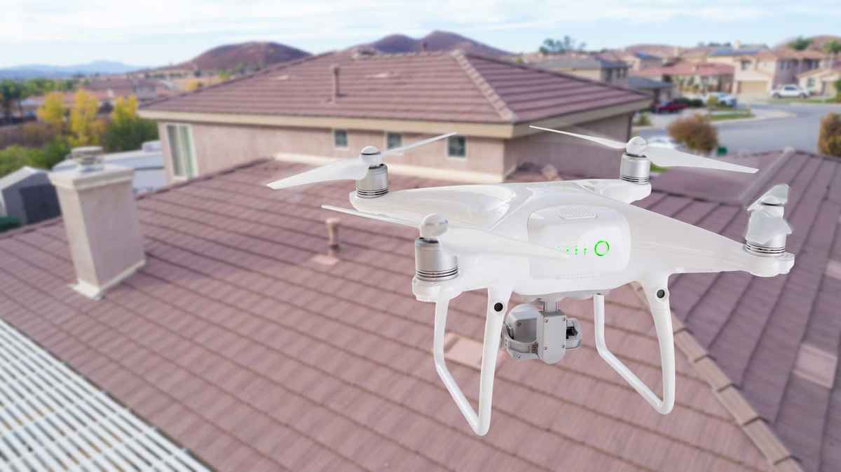 Professional roof inspection