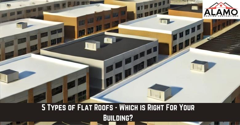 5 Types of Flat Roofs – Which is Right For Your Building?