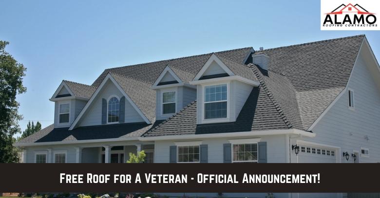 Free Roof for A Veteran – Official Announcement!